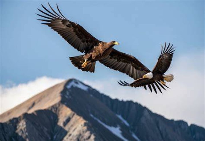 Can any bird fly higher than an eagle?