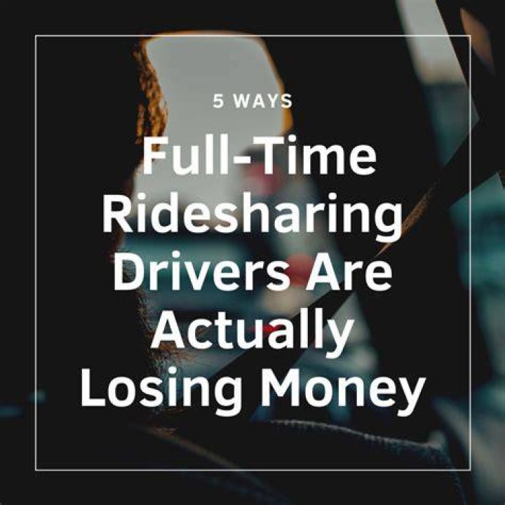 Do Uber drivers lose money?