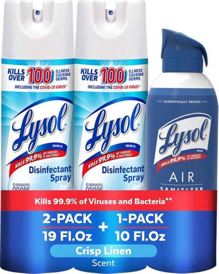 Does Lysol leave a residue?