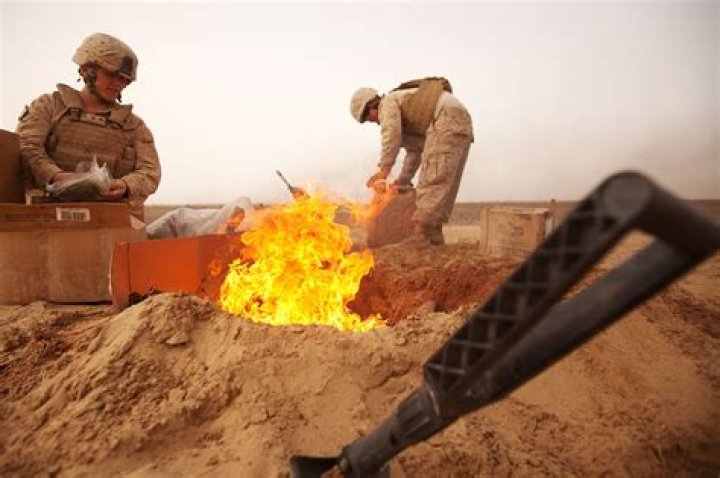 Does the US military still use burn pits?