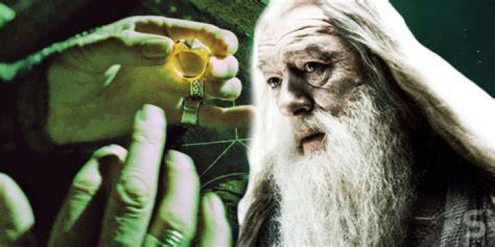 How did Dumbledore get cursed?