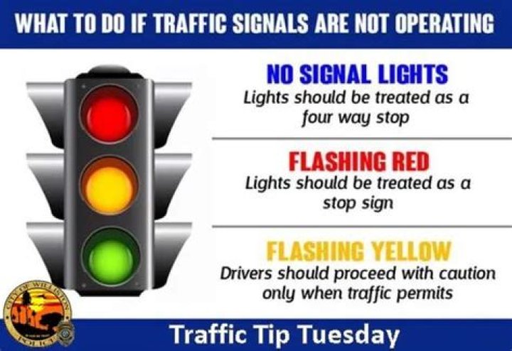 How do you stop at a yellow light?