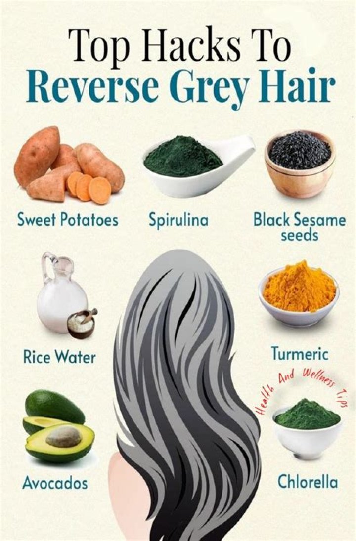 How does black tea reverse GREY hair?