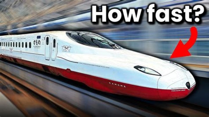 How fast is the Japanese bullet train mph?