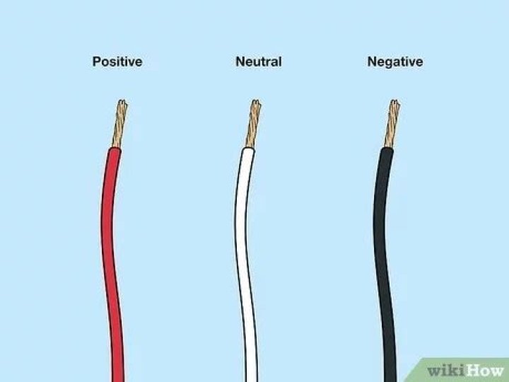 Is white wire positive or negative?