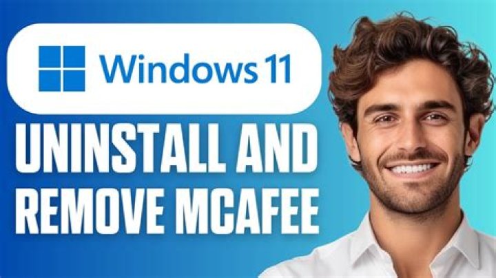 Should I remove McAfee from Windows 11?