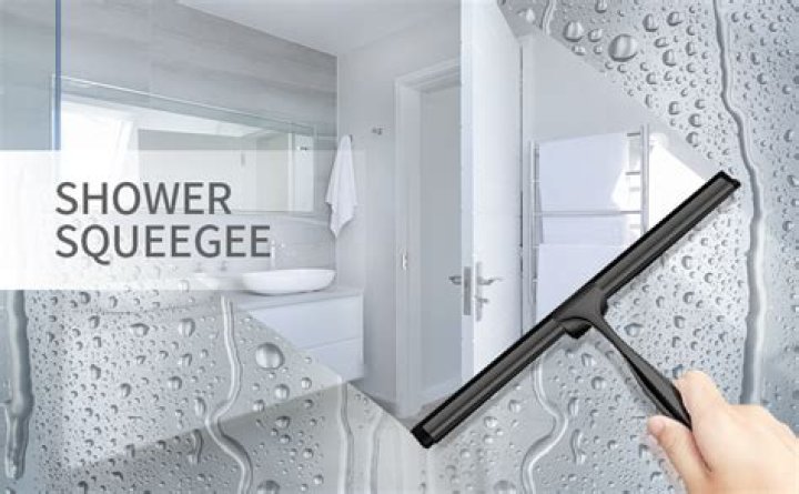 Should you squeegee shower door?