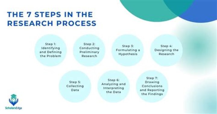 What are the 11 research process?