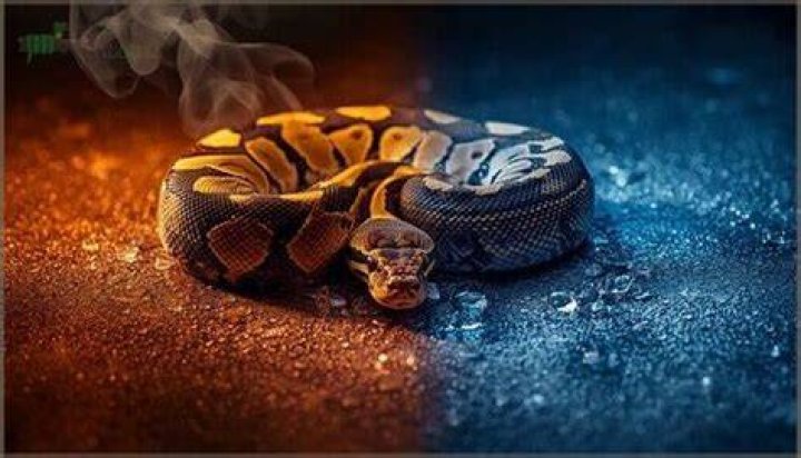 What happens if a ball python gets too cold?