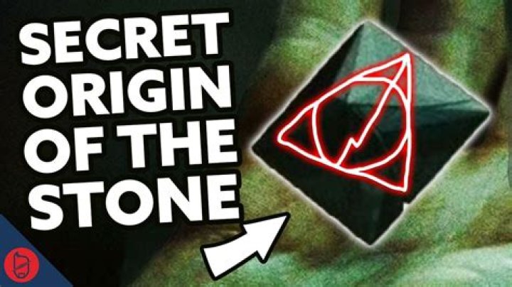 What happens to the resurrection stone after Harry drops it?