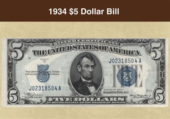 What is a silver five dollar bill worth?