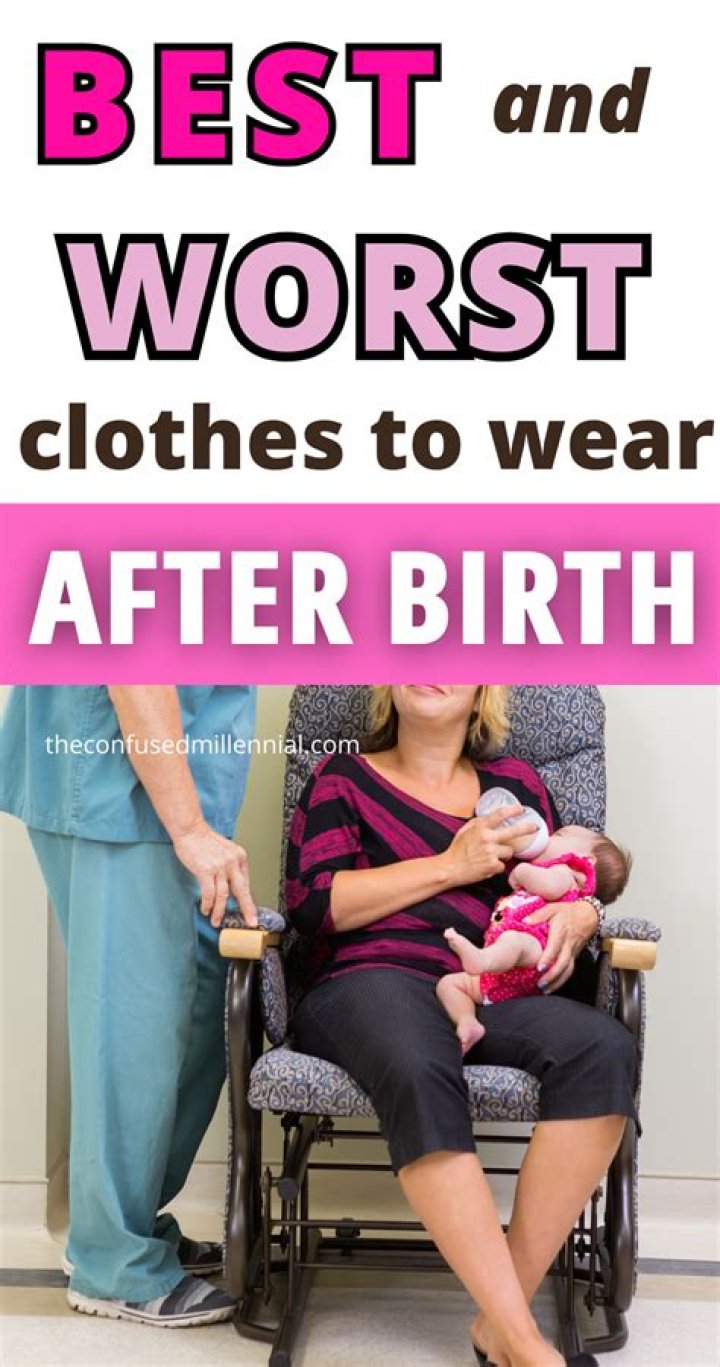 What is the best thing to wear when giving birth?