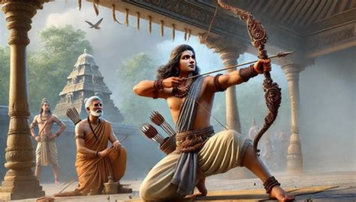 What is the weapon of Arjun?