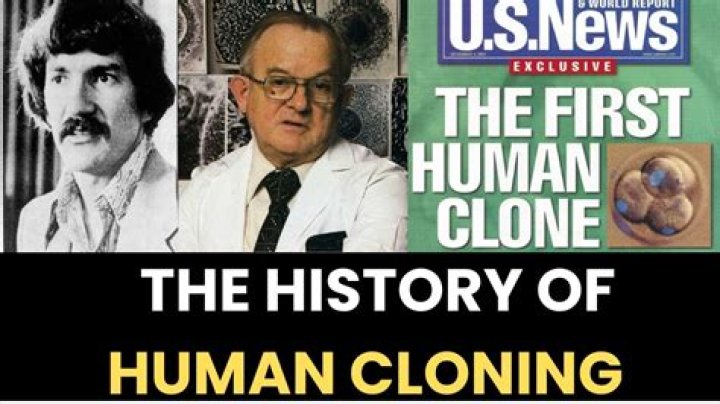 When was the first human clone?