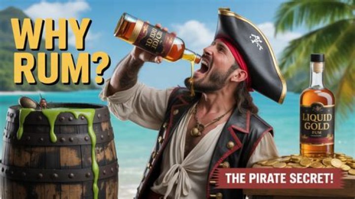 Why did Pirates drink rum?